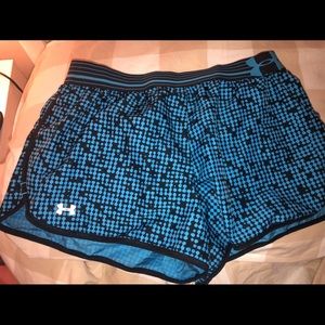 Blue under armour athletic shorts!